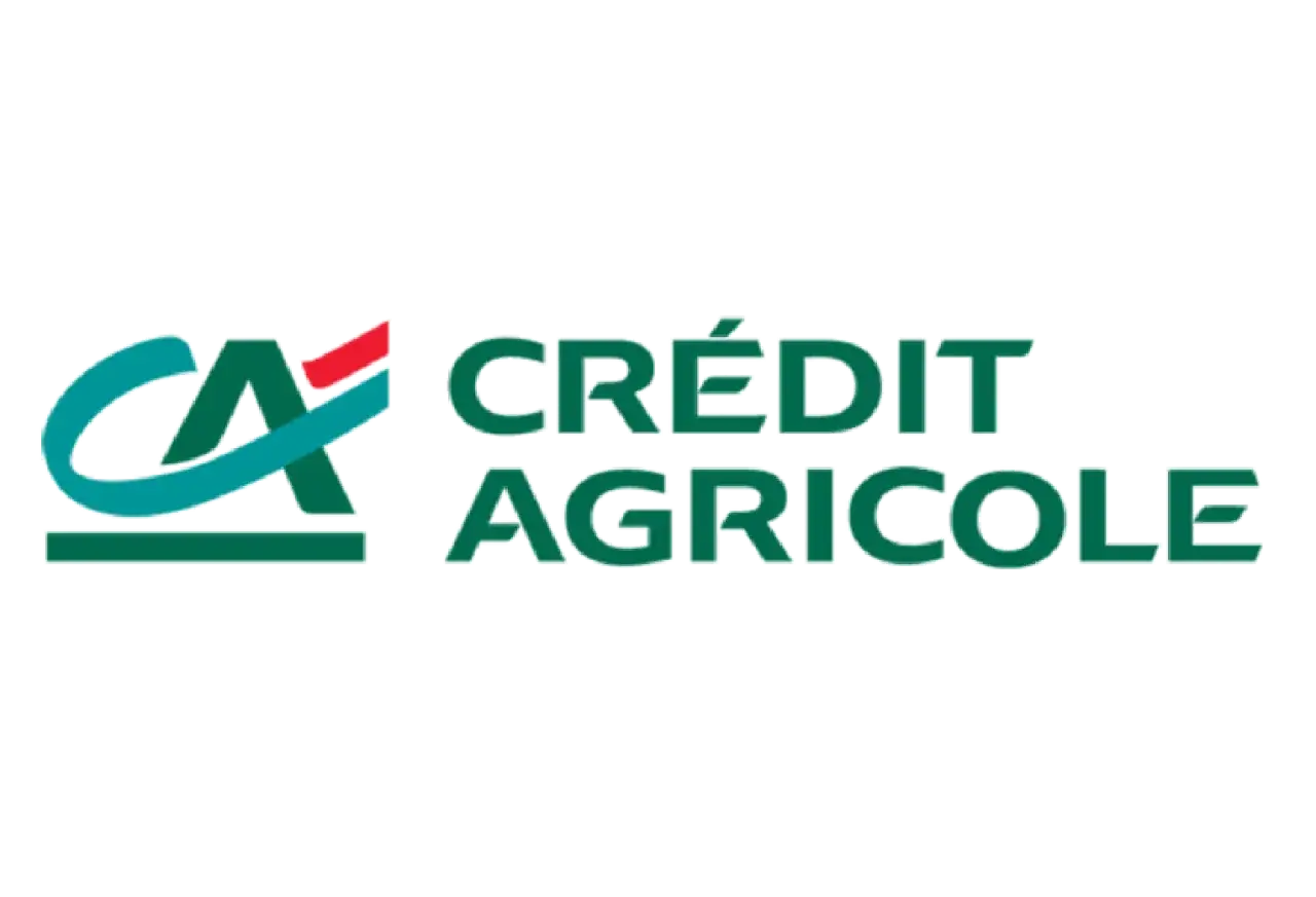 Logo Cr&eacute;dit Agricole. Numer IBAN zaczyna się od 